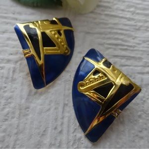 Vintage Berebl Fan Earrings